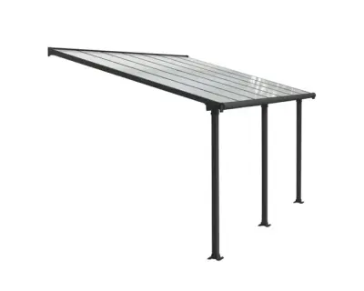 Vrtni paviljon i pergola s aluminijskim krovom Premium 425 cm - Detalj 4
