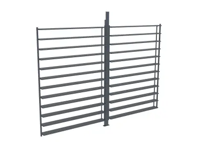 Bioklimatska aluminijska pergola Windsor 3x4 m – Antracit - Detalj 5