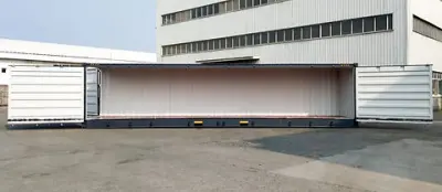Zidna aluminijska nadstrešnica za terasu 739×294 cm – Siva - Detalj 2