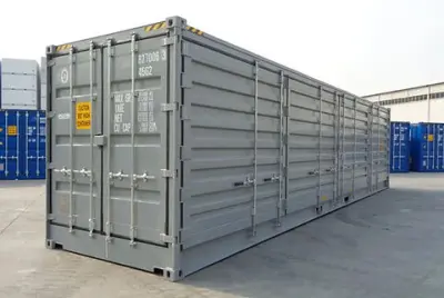 Zidna aluminijska nadstrešnica za terasu 739×294 cm – Siva - Detalj 3