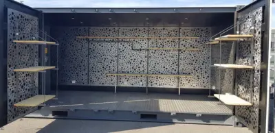 pergola Bioclima Com s podesivim lamelama 319×380 Cm Bijeli Naterial Odyssea