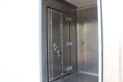 Samostojeća bioklimatska pergola Almafi 15 m² s rolo zavjesom (300 cm) – Antracit - Detalj 5