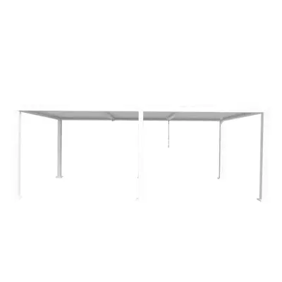 Električna motorizirana bioklimatska pergola Amadora 12 m² s lamelama – Taupe - Detalj 6