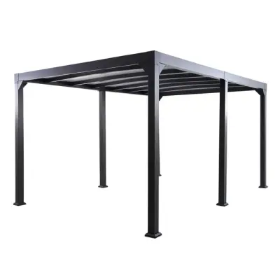 Aluminijski vrtni paviljon Martinique 3x3,6 m – Gazebo - Detalj 8