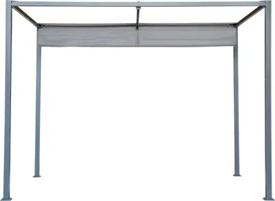pergola De aluminijska Sivi Vrtni paviljon