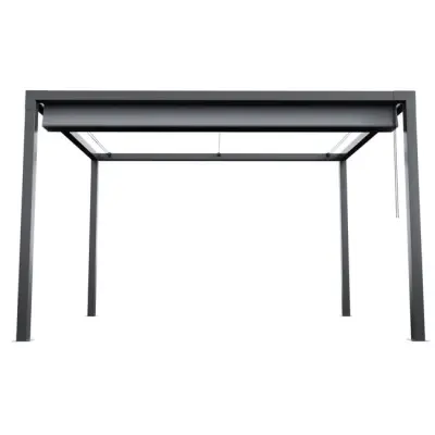 Aluminijska pergola Naterial Borea 3x3 m – Siva - Detalj 6