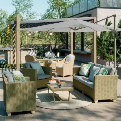 Aluminijska pergola Naterial Horali 2x3 m - Detalj 5