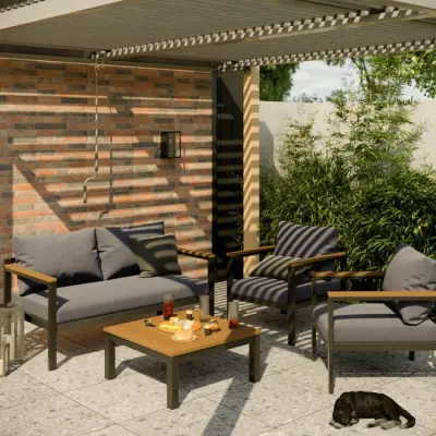 Aluminijska pergola Naterial Horali 2x3 m - Detalj 7
