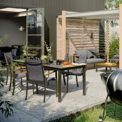 Aluminijska pergola Naterial Horali 2x3 m - Detalj 9