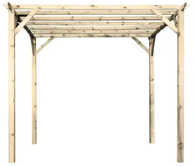 Aluminijska pergola Naterial Omega 282x400 cm - Detalj 2