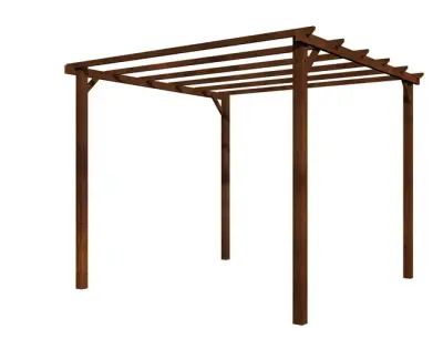 Aluminijska pergola Naterial Omega 2,85x4 m – Tamno siva - Detalj 7