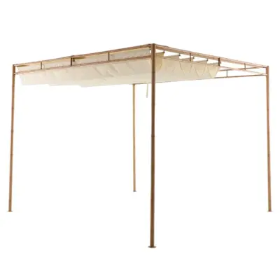 Aluminijska pergola Naterial Persea 3,2x3,6 m – Antracit - Detalj 11