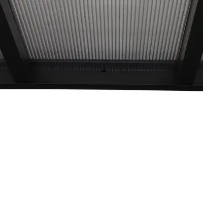 Zidna pergola Izeda 12 m² s kliznim krovom – Antracit - Detalj 8