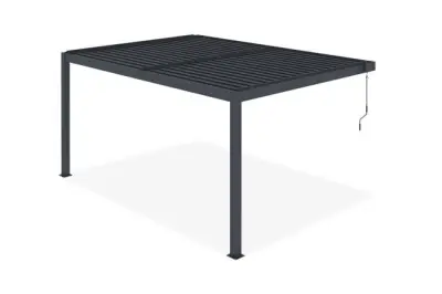 pergola De Madeira Ancolie 3 300X300X247Cm