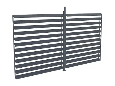 Bioklimatska aluminijska pergola Windsor 3x4 m s LED rasvjetom – Taupe - Detalj 4