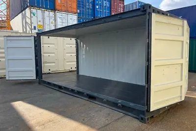 Pomorski kontejner 40 stopa (12m) High Cube Open Top (otvoreni krov) - Detalj 3
