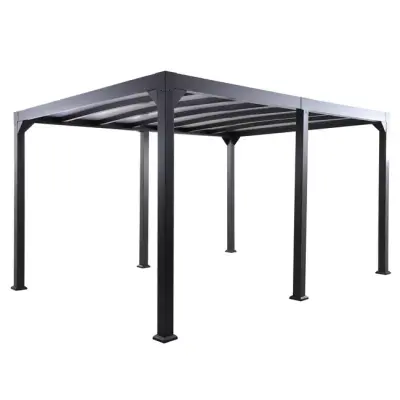 Aluminijski vrtni paviljon Martinique 3x3,6 m – Gazebo - Kontejneri Hrvatska
