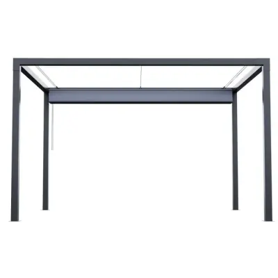Aluminijska pergola Naterial Borea 3x3 m – Siva - Detalj 3