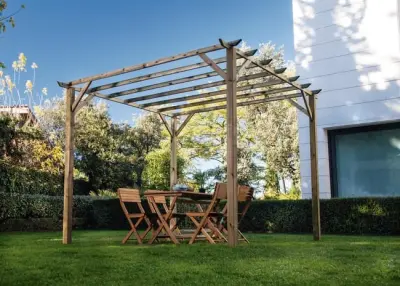 Aluminijska pergola Naterial Omega 282x400 cm - Detalj 4